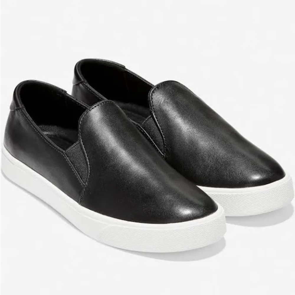 Cole Haan Black Sneakers with Elastic Gores